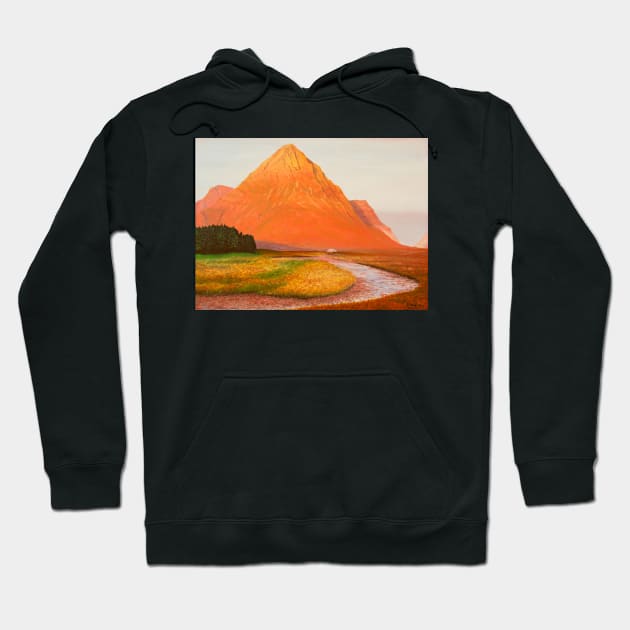 The Buachaille At Dawn Hoodie by richardpaul